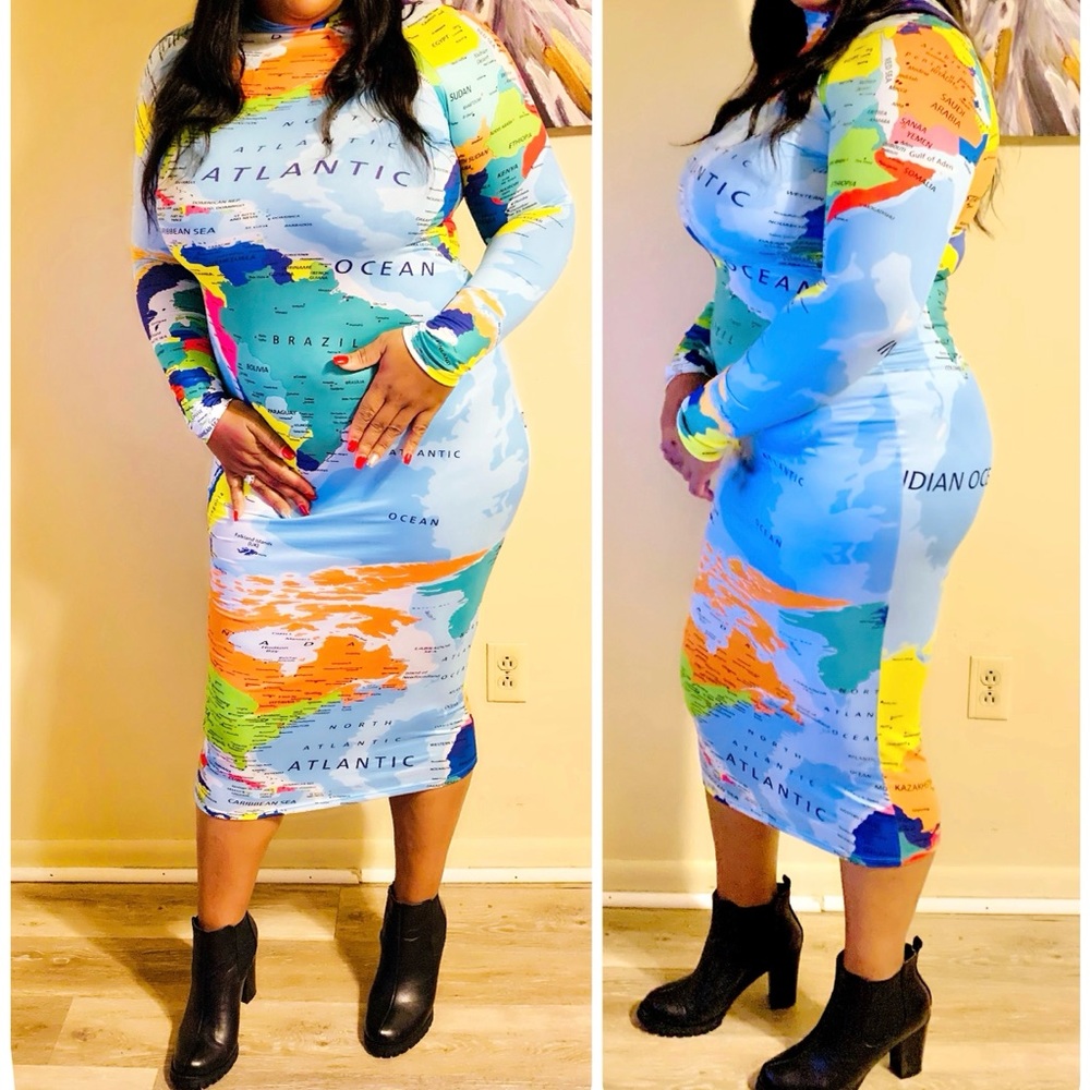 Long Sleeve Maxi Dress